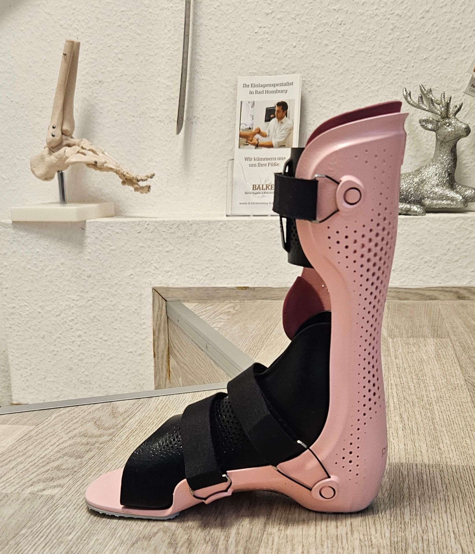 3D gedruckte Orthese für Kinder mit Lüftungslöcher