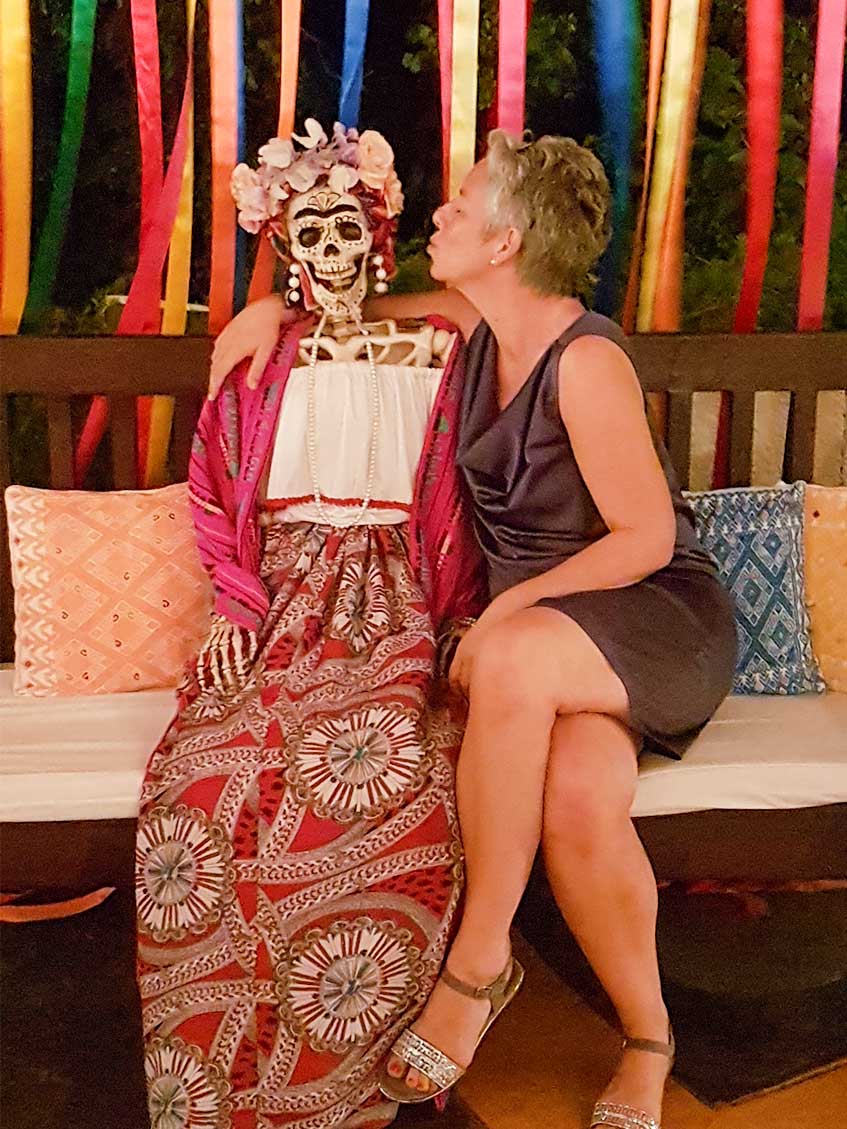 Jasmin Reichel in Mexiko