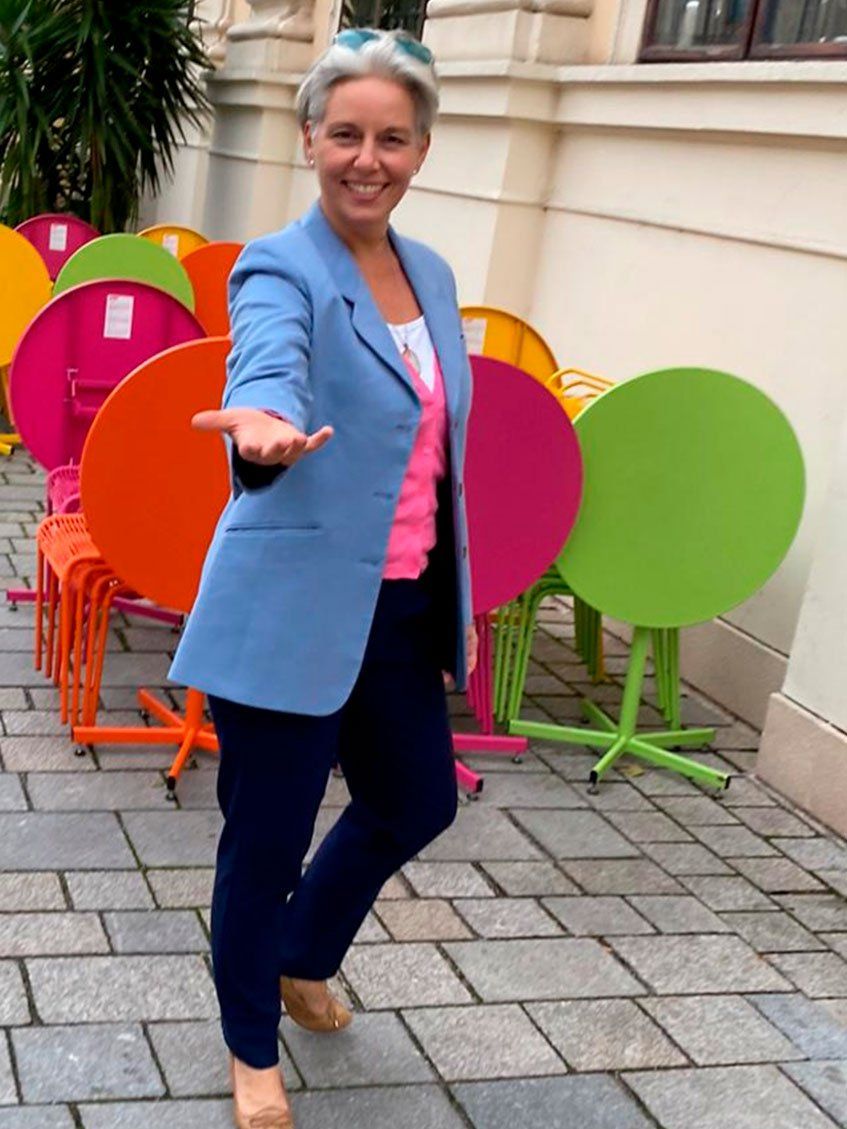 Jasmin Reichel im Museumsquartier