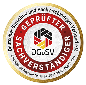 Ich bin Sachverständiger
