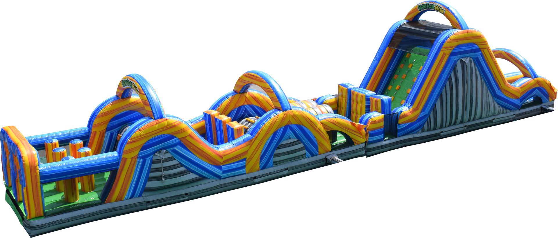 Inflatable Obstacle Course and Slide
