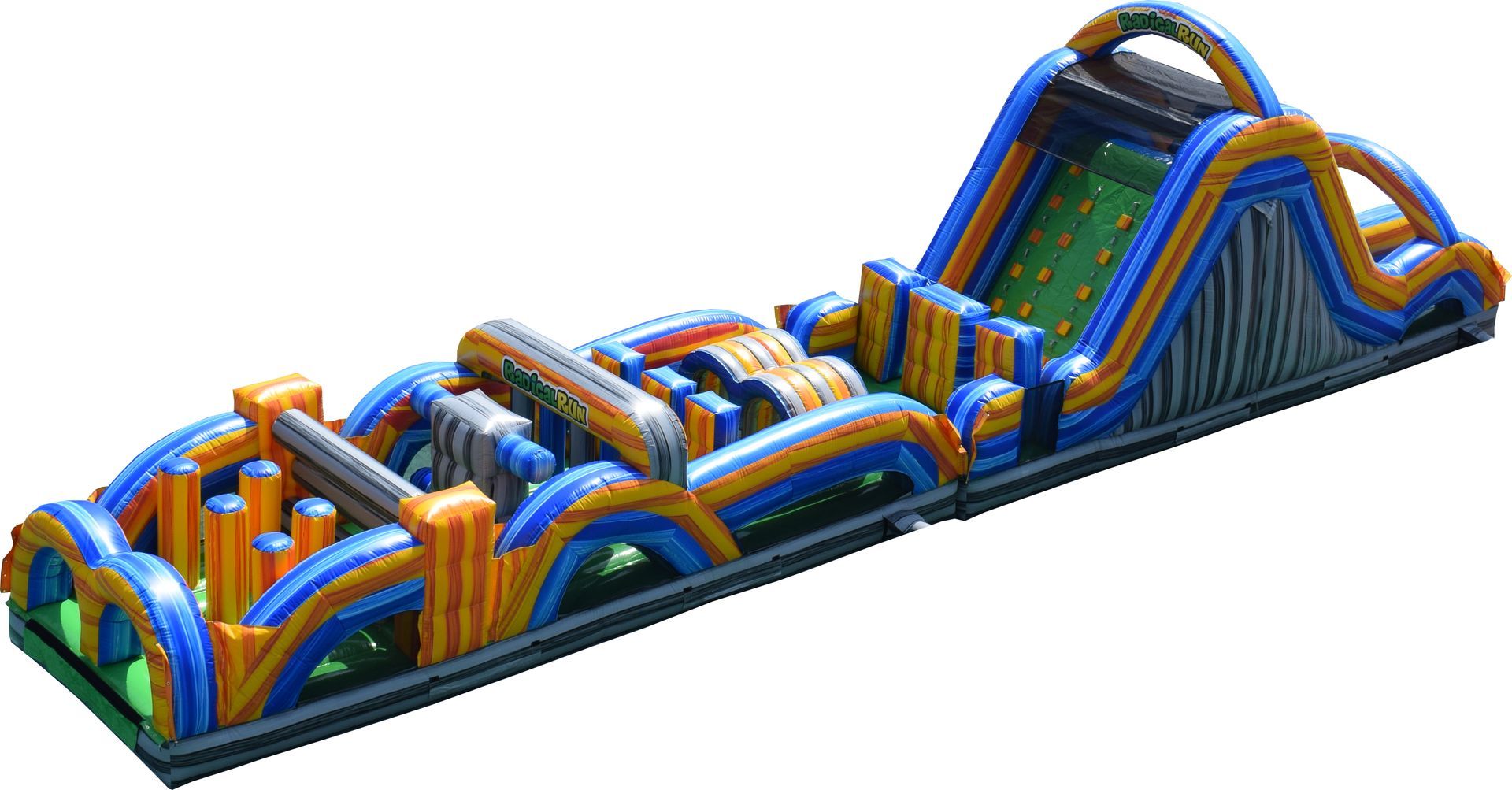 Inflatable Obstacle Course and Slide
