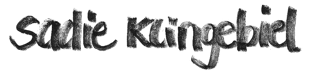 Sadie Klingebiel Logo Schrift