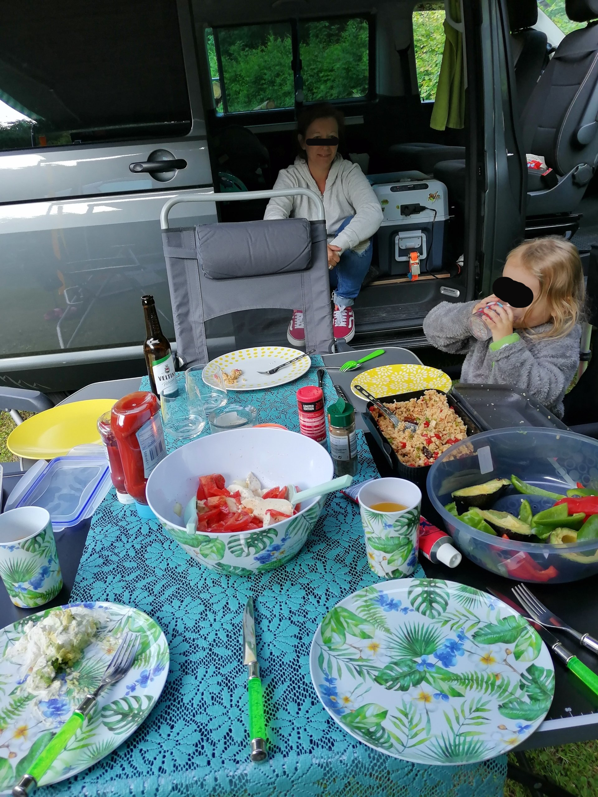 Camping, Cochem, Mosel, Lagerfeuer