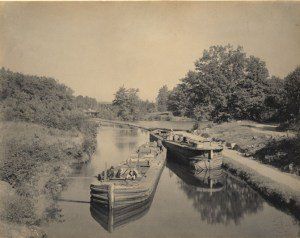 The Morris Canal, built in the early 1800s, as seen in 1907. The Morris Canal, built in the early 1800s, as seen in 1907.