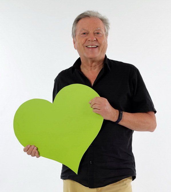 Lothar Fritz bei WendlingenAKTIV Lothar Fritz mit Herz