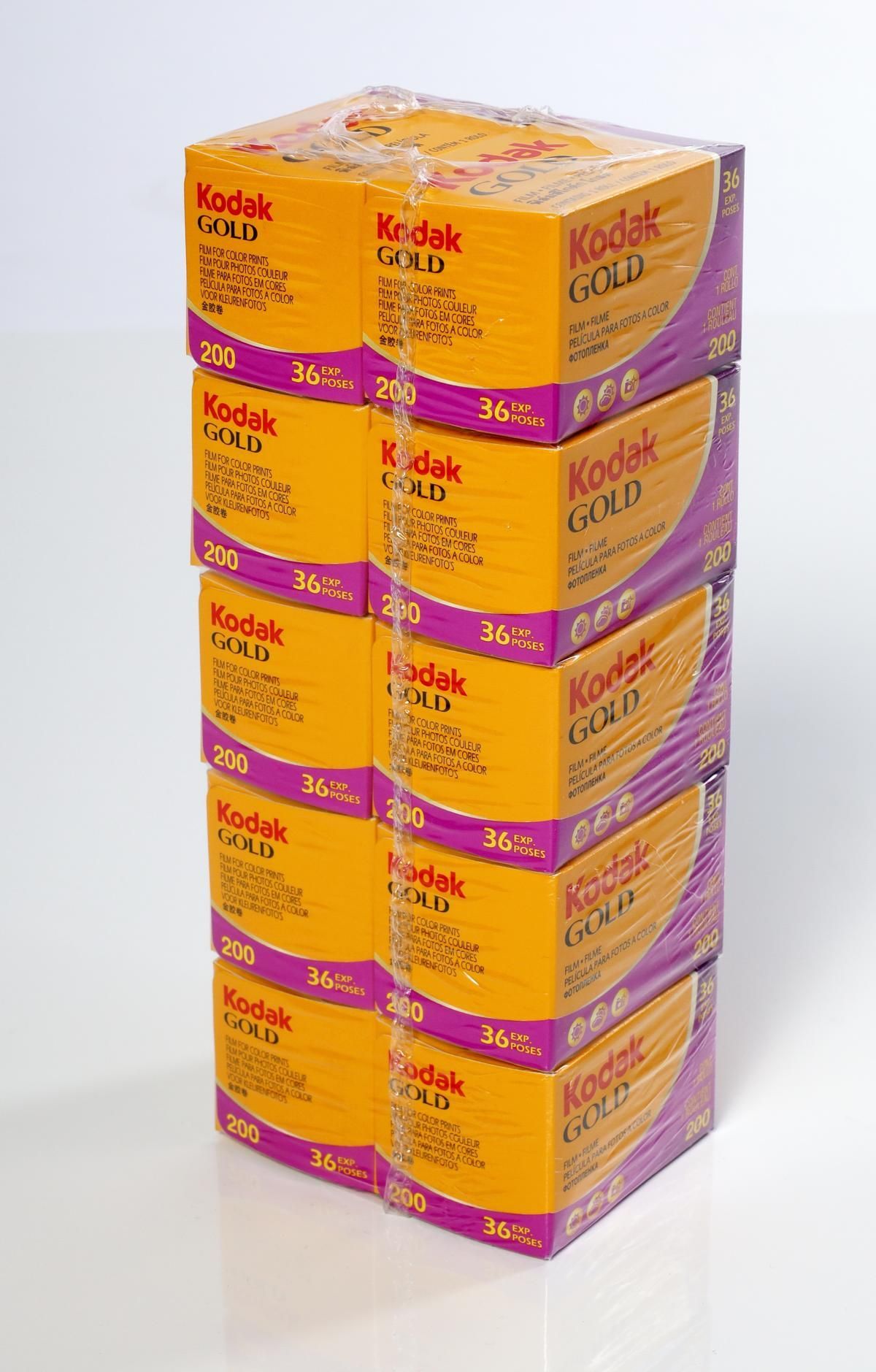 Farbnegativfim Kodak GOLD 200 135-36 10er-Pack Farbnegativfim Kodak GOLD 200 135-36 10er-Pack