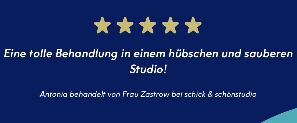 Bewertung Wimpernstudio Schick & schönstudio
