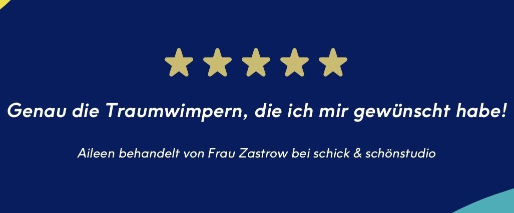 Bewertung Wimpernstudio Schick & schönstudio