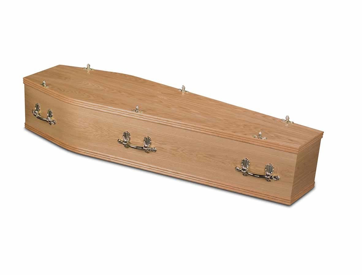 Light oak The Bingley Coffin