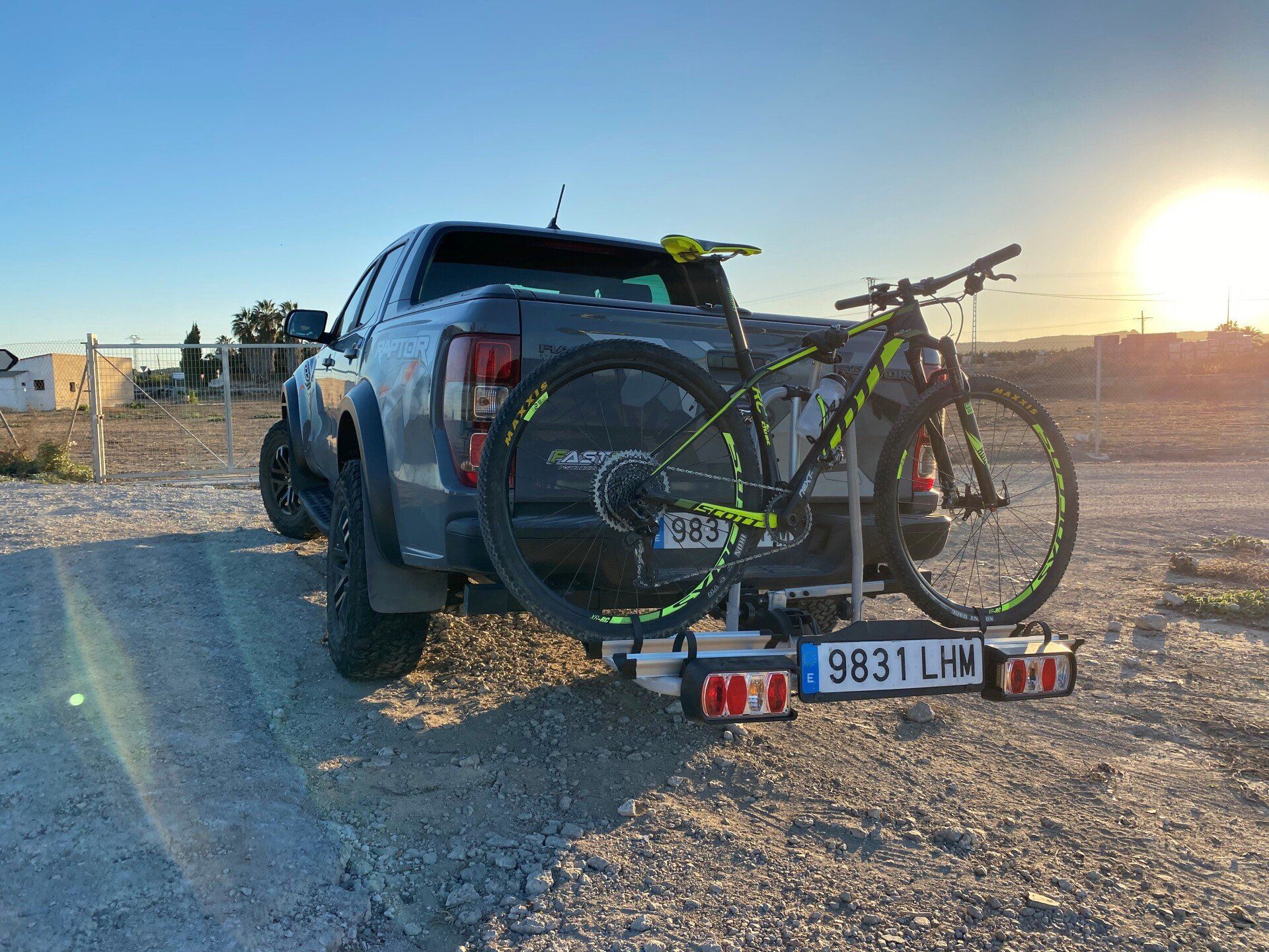 Portabicicletas de Bola