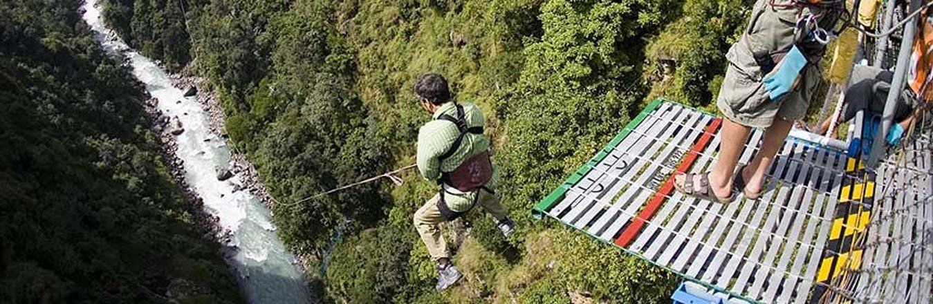 Bungee Springen in Nepal - Trekkingtour-in-Nepal.de