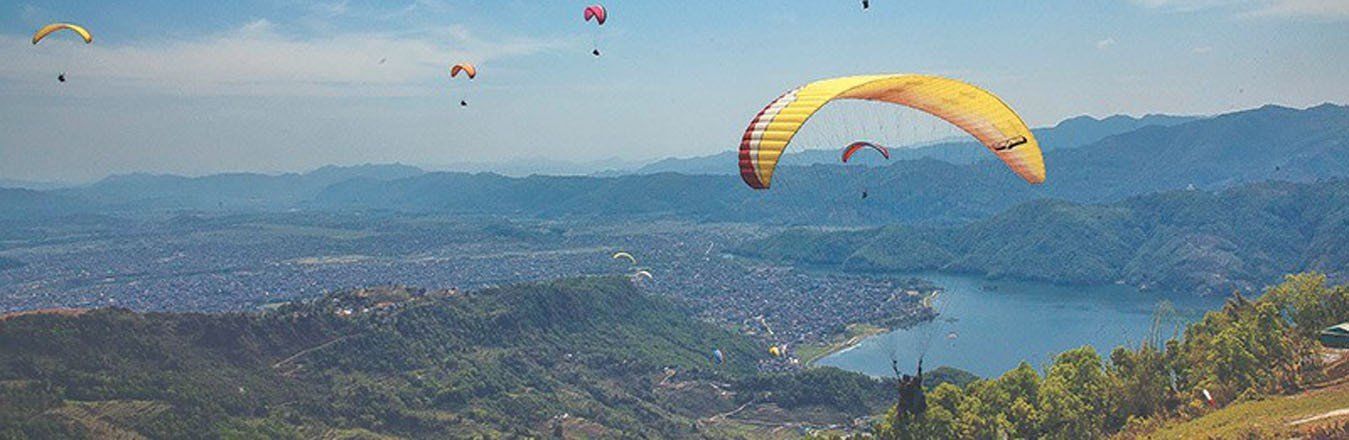 Paragliding / Gleitschirmfliegen in Nepal - Trekkingtour-in-Nepal.de