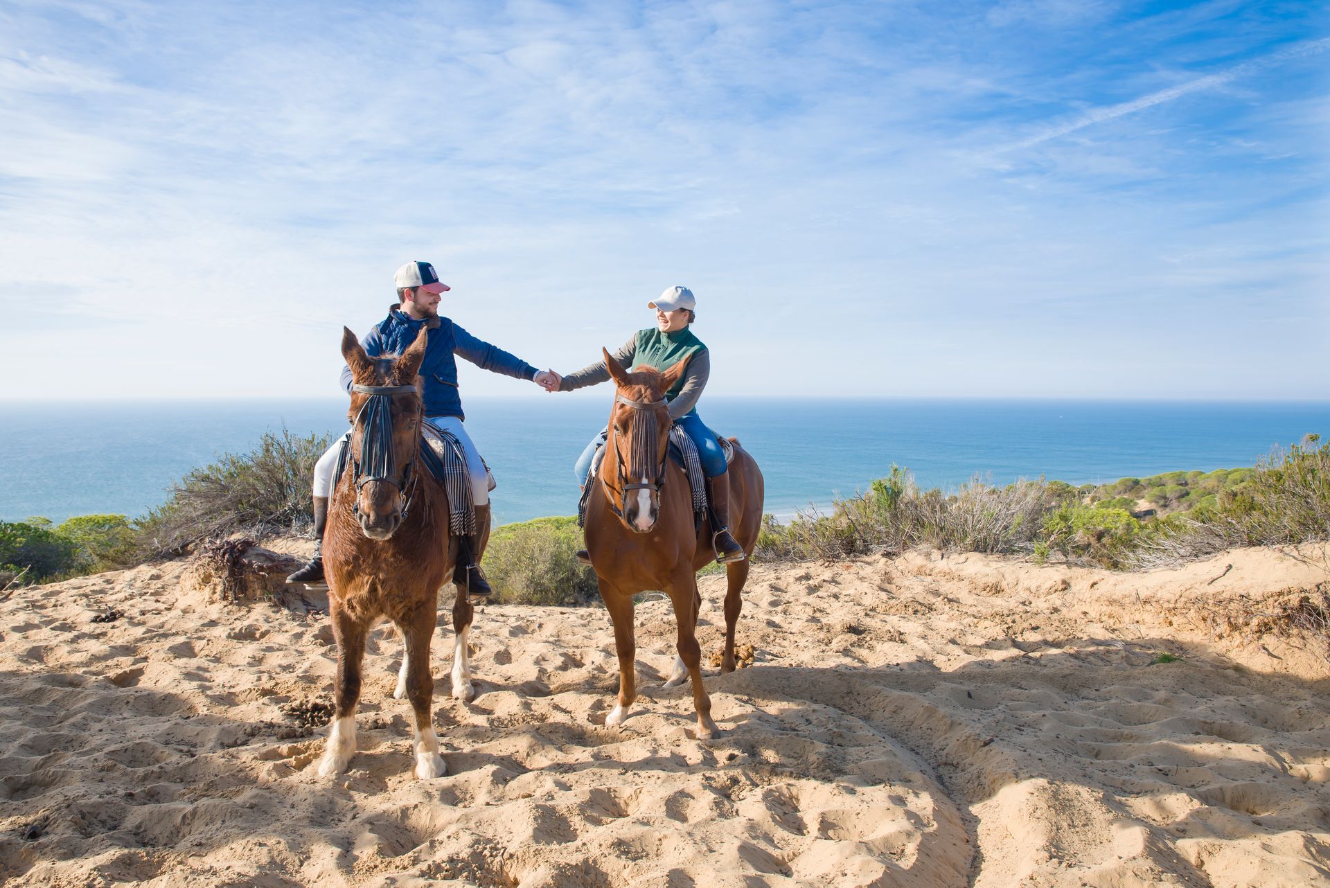 Paseos a caballo en Doñana