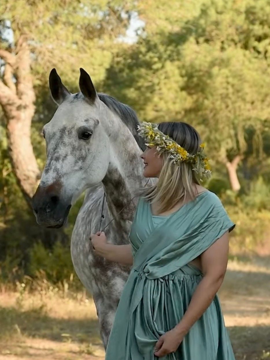 Sesiones de fotos profesionales con caballo en Doñana Hipica el Pasodoble en Matalascañas