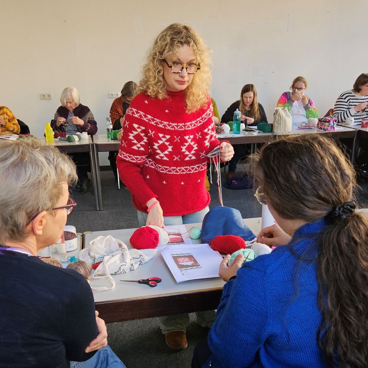 Strickkurs Colorful Socks Knitting mit Charlotte Stone