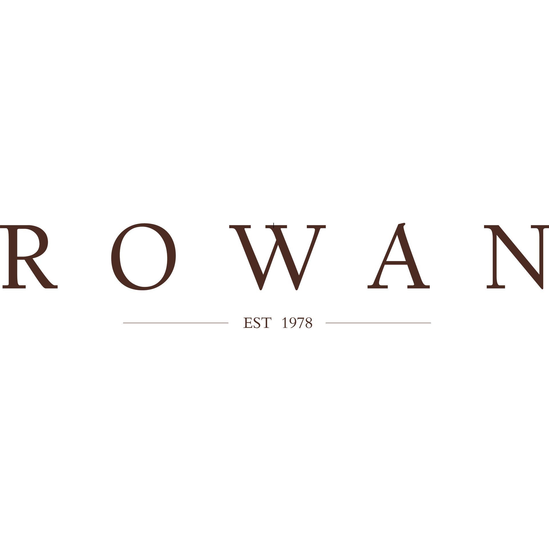 Logo von Rowan, der Marke für Handstrickgarne aus Großbritannien