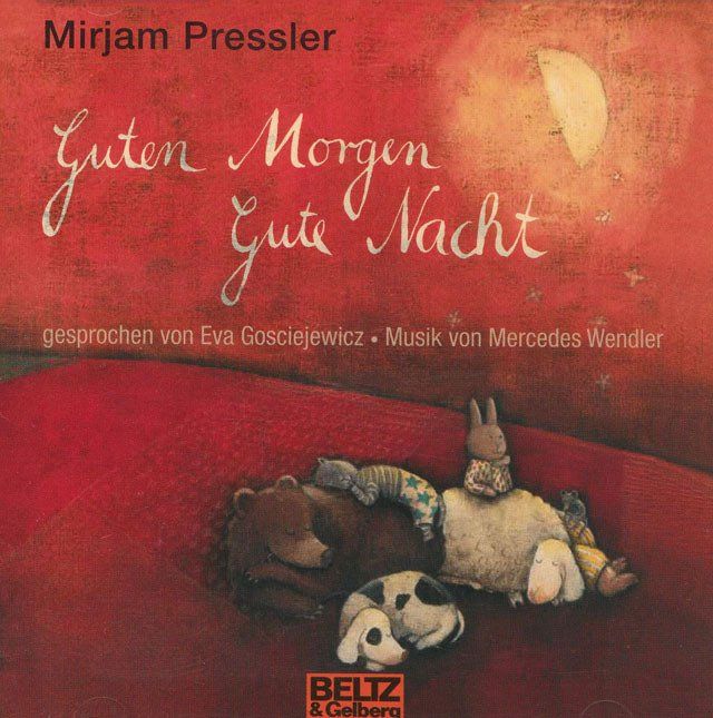 Eine bezaubernde CD für Kleinkinder.Die CD Guten Morgen, gute Nacht | Text: Mirjam Pressler | ist zeitlos und beliebt bei Eltern. Kompositionen von Daniela-Mercedes Wendler
