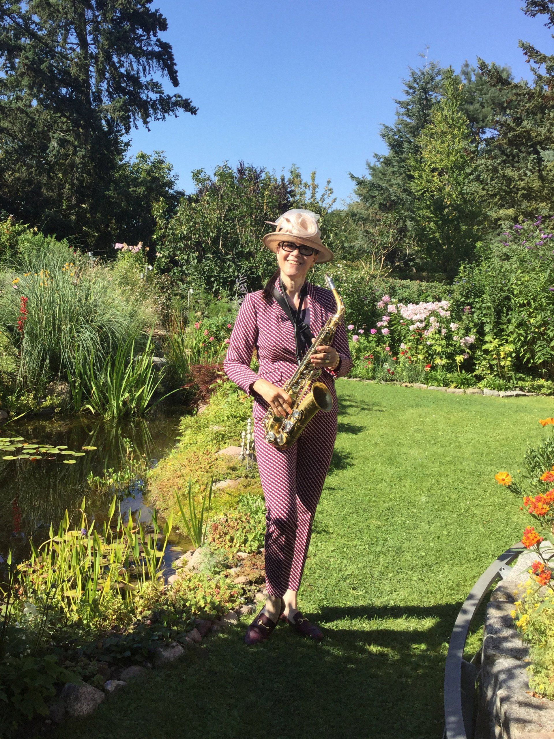 Saxophonistin Mercedes: Live Privat Konzert Berlin