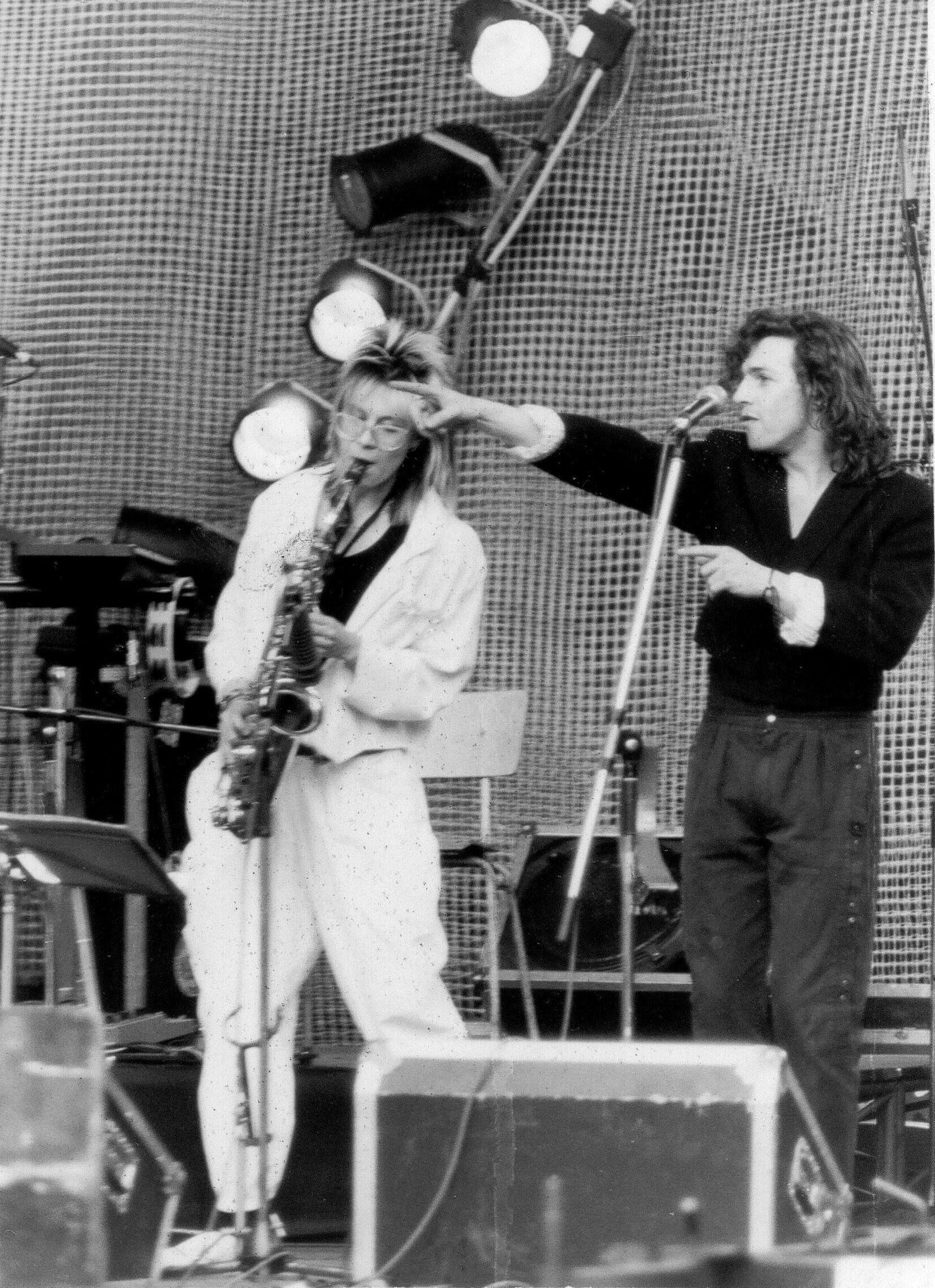 Saxophonistin Mercedes Die Zöllner Weissensee Konzert