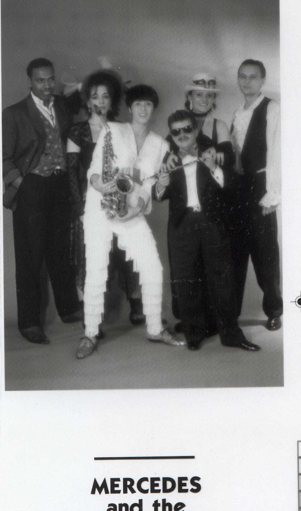 Saxophonistin Mercedes Band Berlin