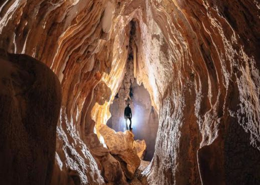 Spéleologie Grotte Cotepatiere - Ardèche - Gard