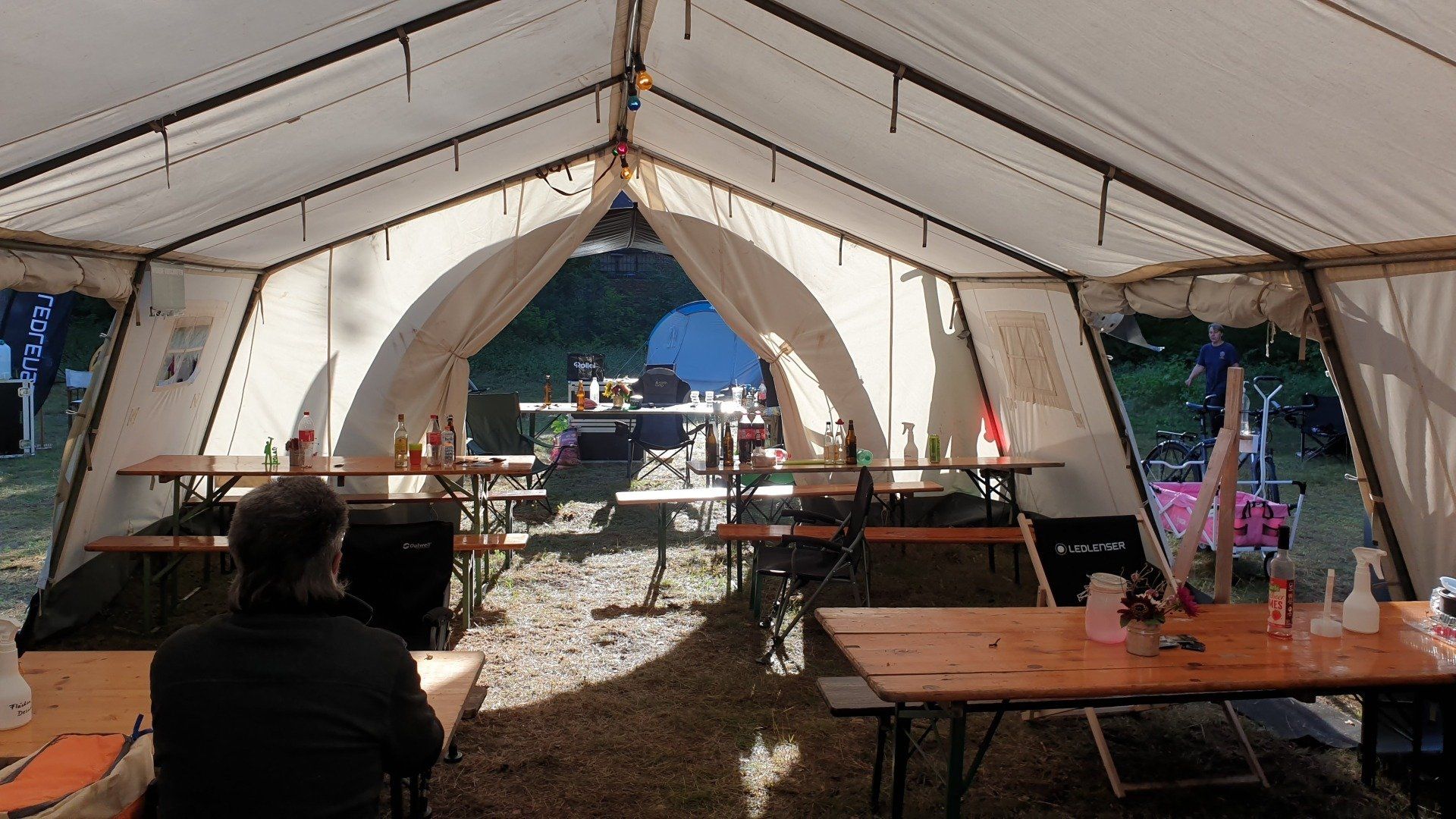 Lightpainting-Festival ZOLAQ Lichtmalerei Grabowsee