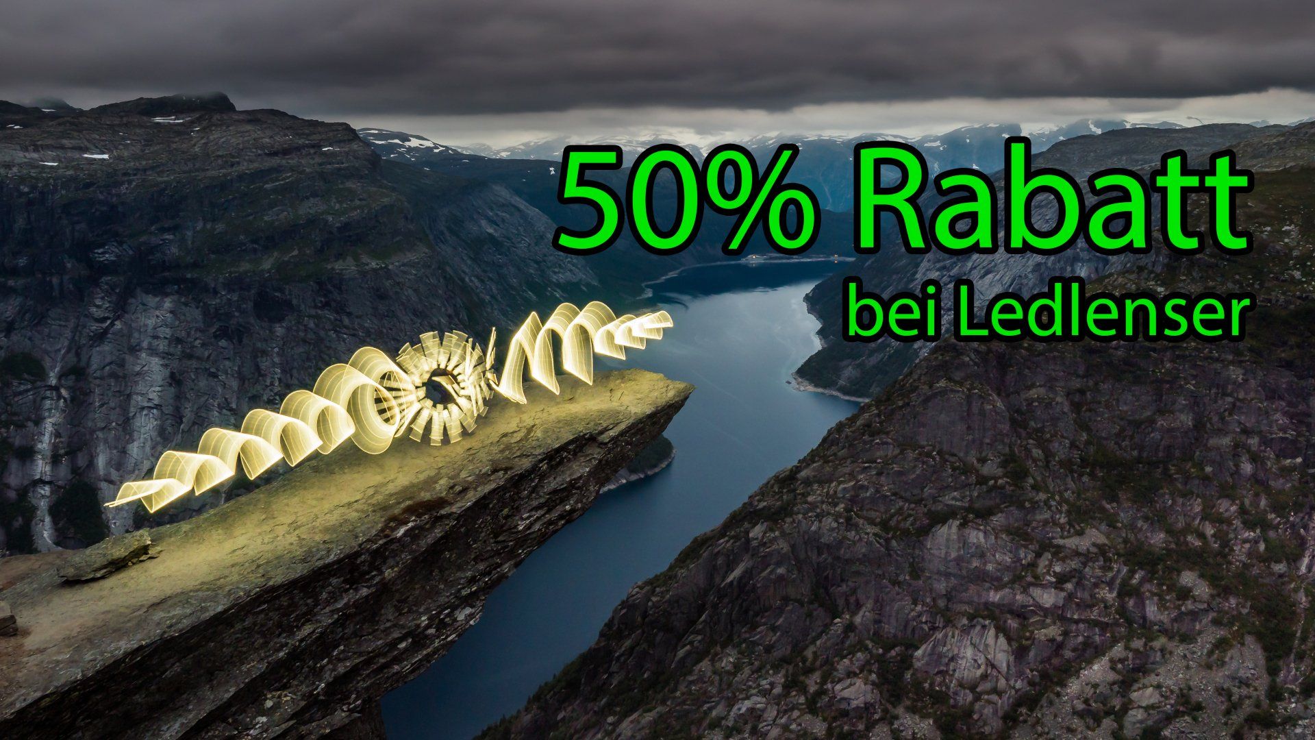 50% Rabatt zur Black Friday Week von Ledlenser bekommen.