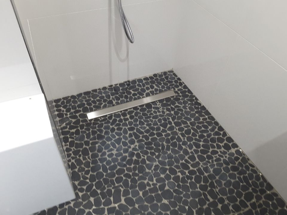 création d'un receveur à carreler