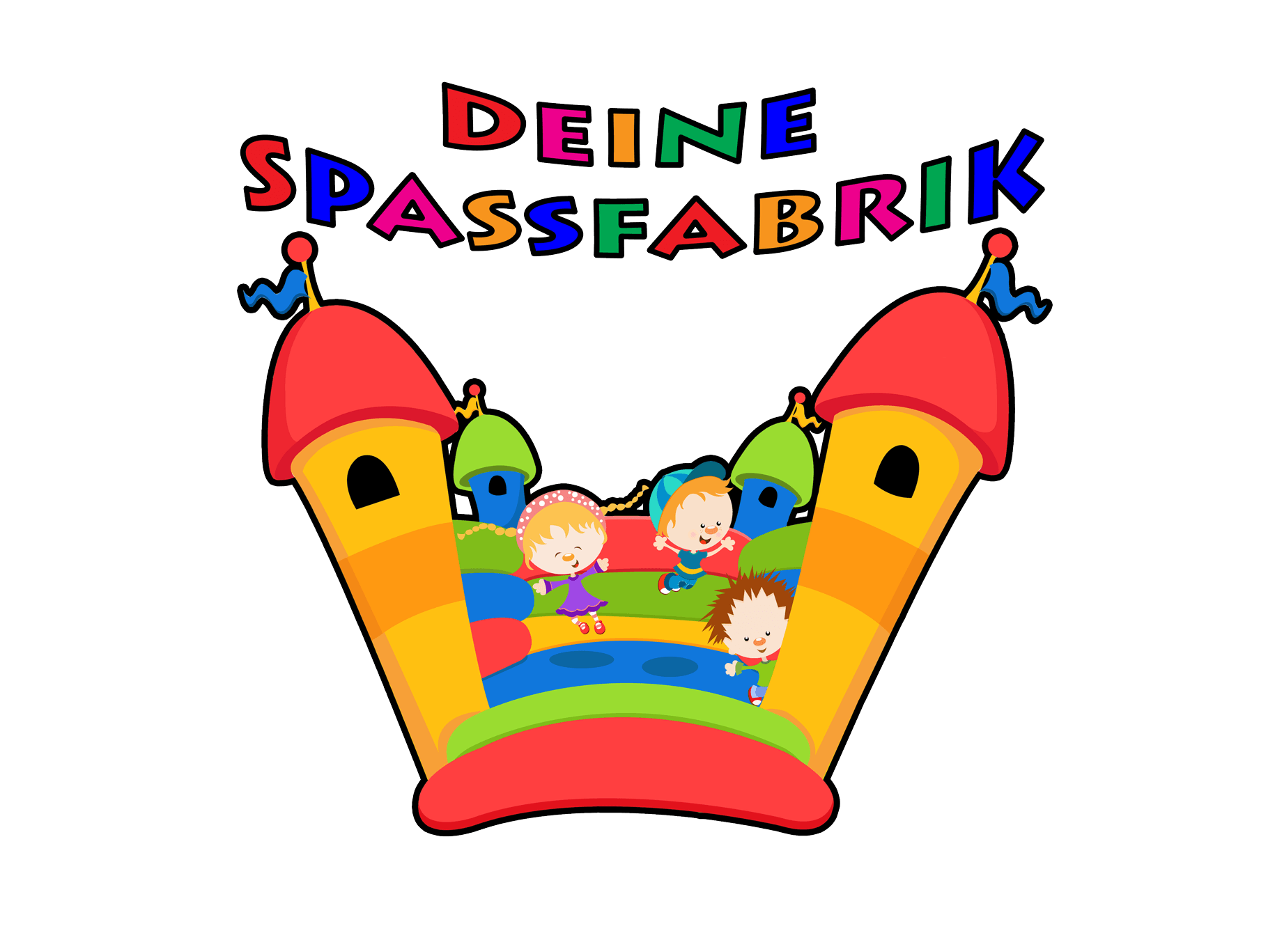 Deine Spassfabrik Ihr Hüpfburg Verleih Wir vermieten Hüpfburgen und Eventmodule für Ihre Veranstaltung in Hessen