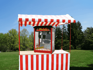 Fun Food Stand mit Popcornmaschine mieten für Leckeres Popcorn Spassfabrik Eventverleih
