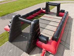 XXL Menschenkicker Verleih XL Menschenkicker Riesenkicker Fussballmodule Human Table Soccer Verleih Frankfurt Eventmodule Giessen Hanau