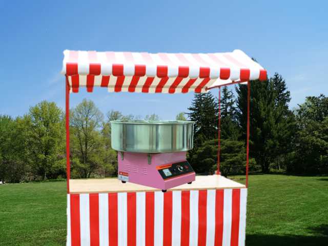 Fun Food Stand Marktstand mieten Zuckerwatte Popcorn Maschine Rezept Vermietung  Eventverleih Spassfabrik Echzell