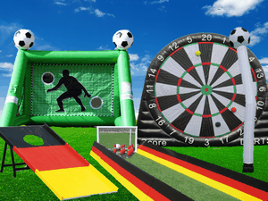 Fussball Module Verleih Fussball Eventmodule mieten Fussballmodule Verleih Fussballeventmodule Echzell Sandra Minnert Menschenkicker Bubble Soccer Happy Hop Elefant