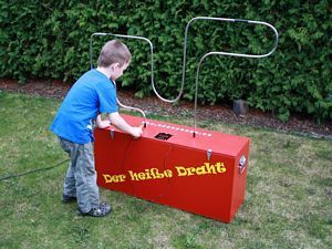 Heißer Draht mieten Heißer Draht Verleih ausleihen mieten Messemodule Verleih mit dem heißen Draht Kinderanimation