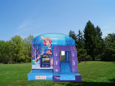 Hüpfburg Meerjungfrau günstig ausleihen Hüpfburgen Vermietung Huepfburg Meerjungfrau Nixe wie Arielle Huepfburgenverleih Vermietung guenstig ausleihen Maedchen und Jungen