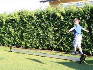 Slackline mieten Slackline fuer Kinder guenstig mieten im Eventverleih der Spassfabrik Echzell Sandra Minnert