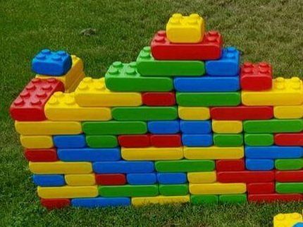 XXL Riesenbausteine mieten Esda Fun Blocks Lego Bausteine XL Spielsteine Verleih Vermietung ausleihen Spielpakete Kleinkinder