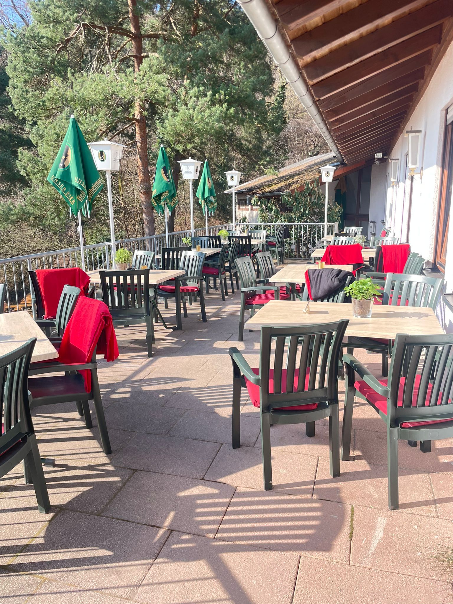Unsere Terrasse
