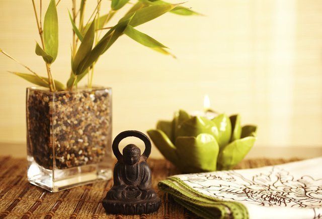 Buddha Kerze Wellness