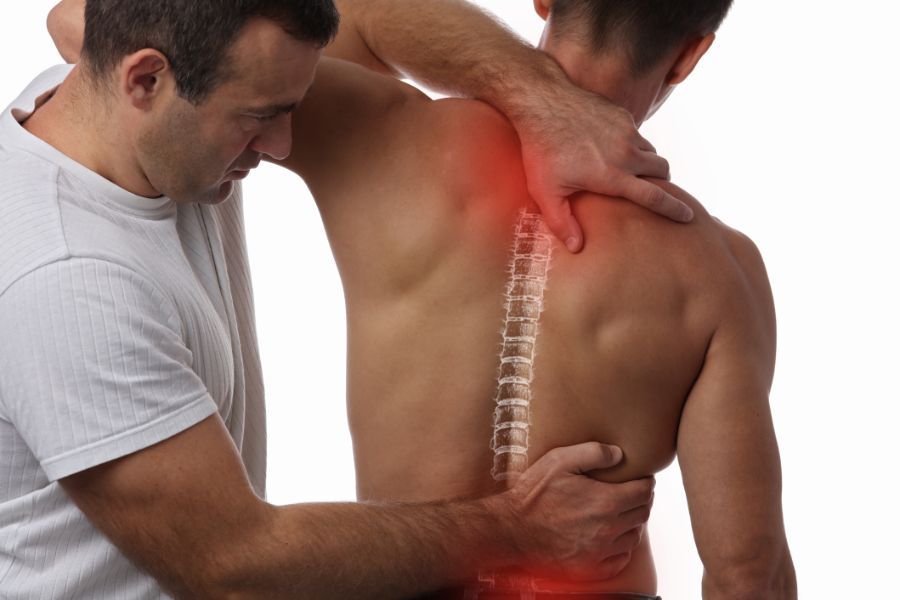 image of Chiropractic adjustments taking place