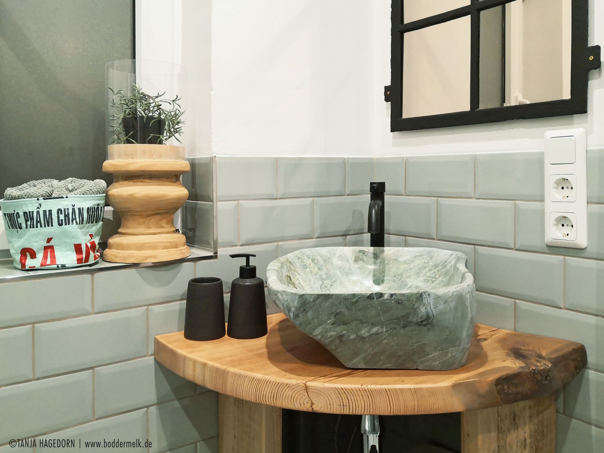 Badezimmer, Milchladen, Boddermelk, Oberndorf/Oste, Ferienhaus, Fewo