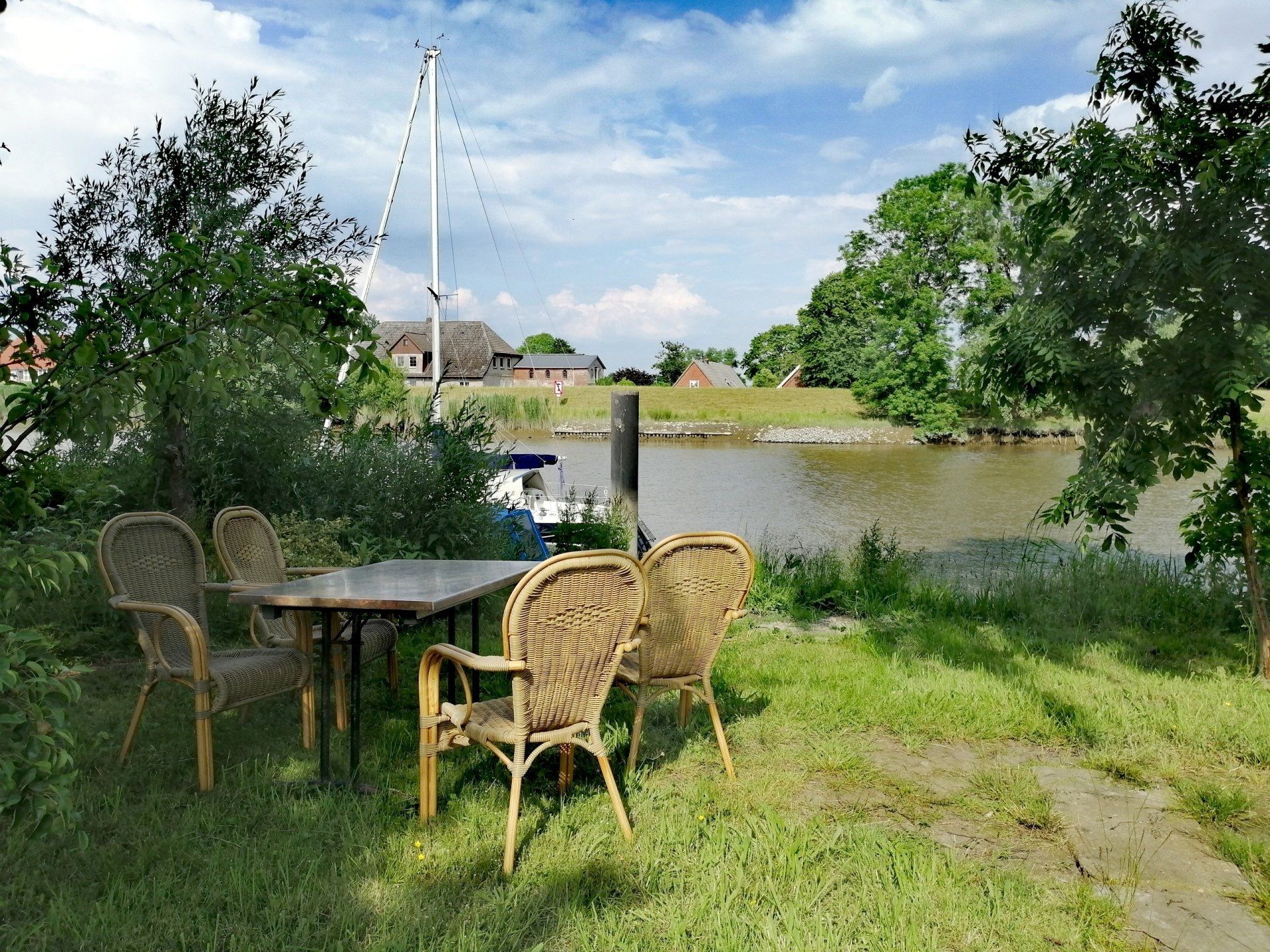 Flussgarte, Milchladen, Boddermelk, Oberndorf/Oste, Ferienhaus, Fewo