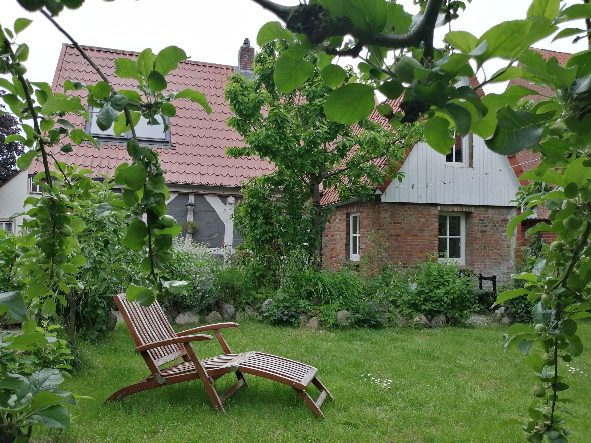 Hausgarten, Schusterei, Boddermelk, Oberndorf/Oste, Ferienhaus, Fewo