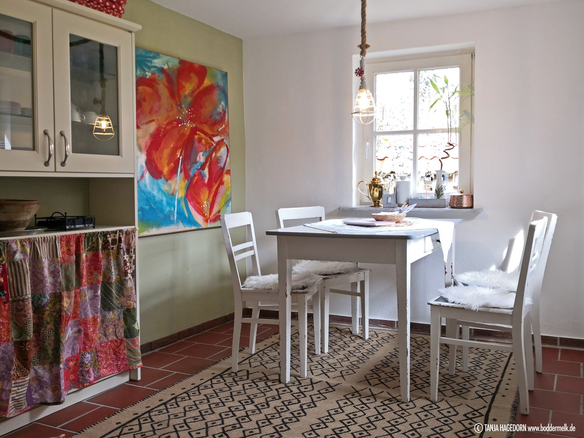 Esszimmer, Schusterei, Boddermelk, Oberndorf/Oste, Ferienhaus, Fewo