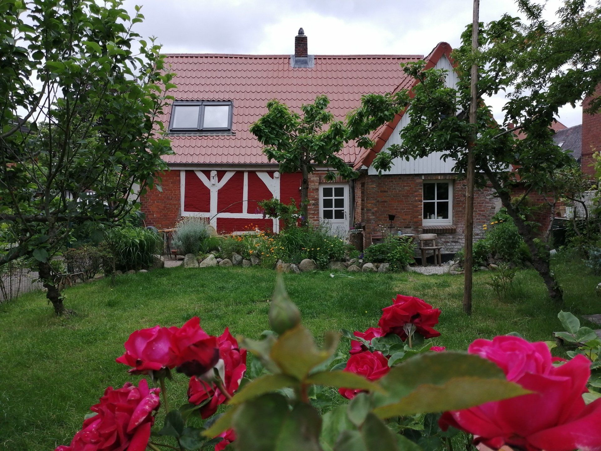 Hausgarten, Schusterei, Boddermelk, Oberndorf/Oste, Ferienhaus, Fewo