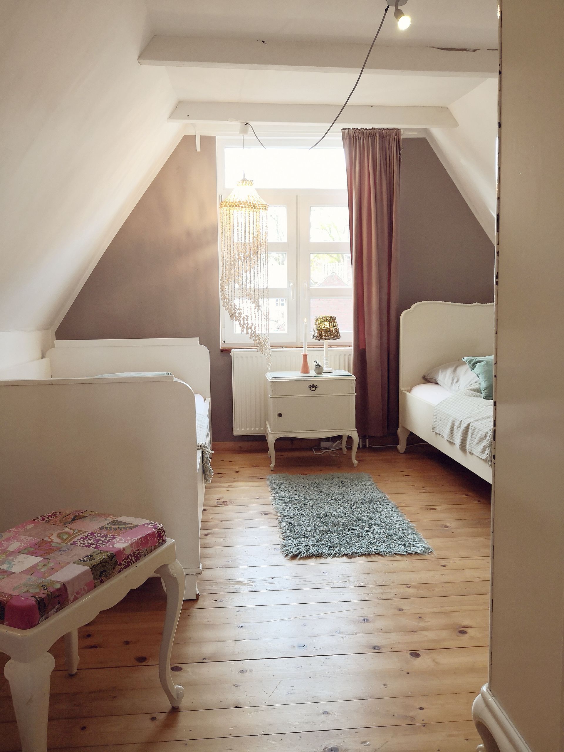 Schlafzimmer, Schusterei, Boddermelk, Oberndorf/Oste, Ferienhaus, Fewo