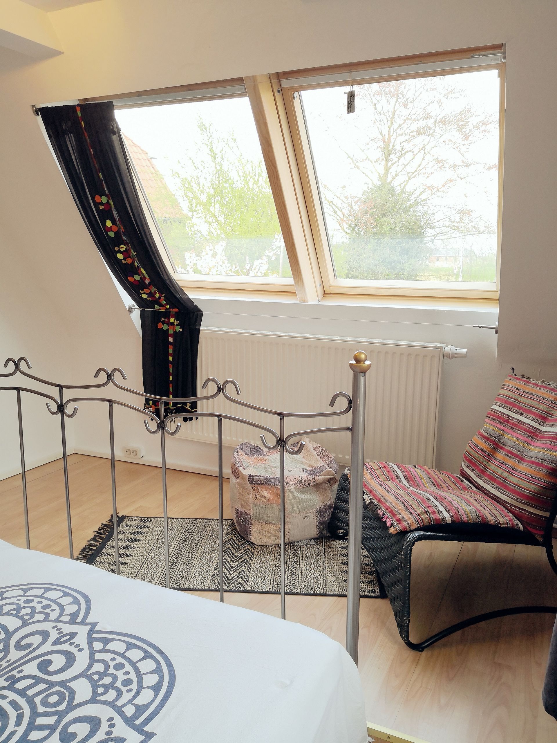 Schlafzimmer, Schusterei, Boddermelk, Oberndorf/Oste, Ferienhaus, Fewo