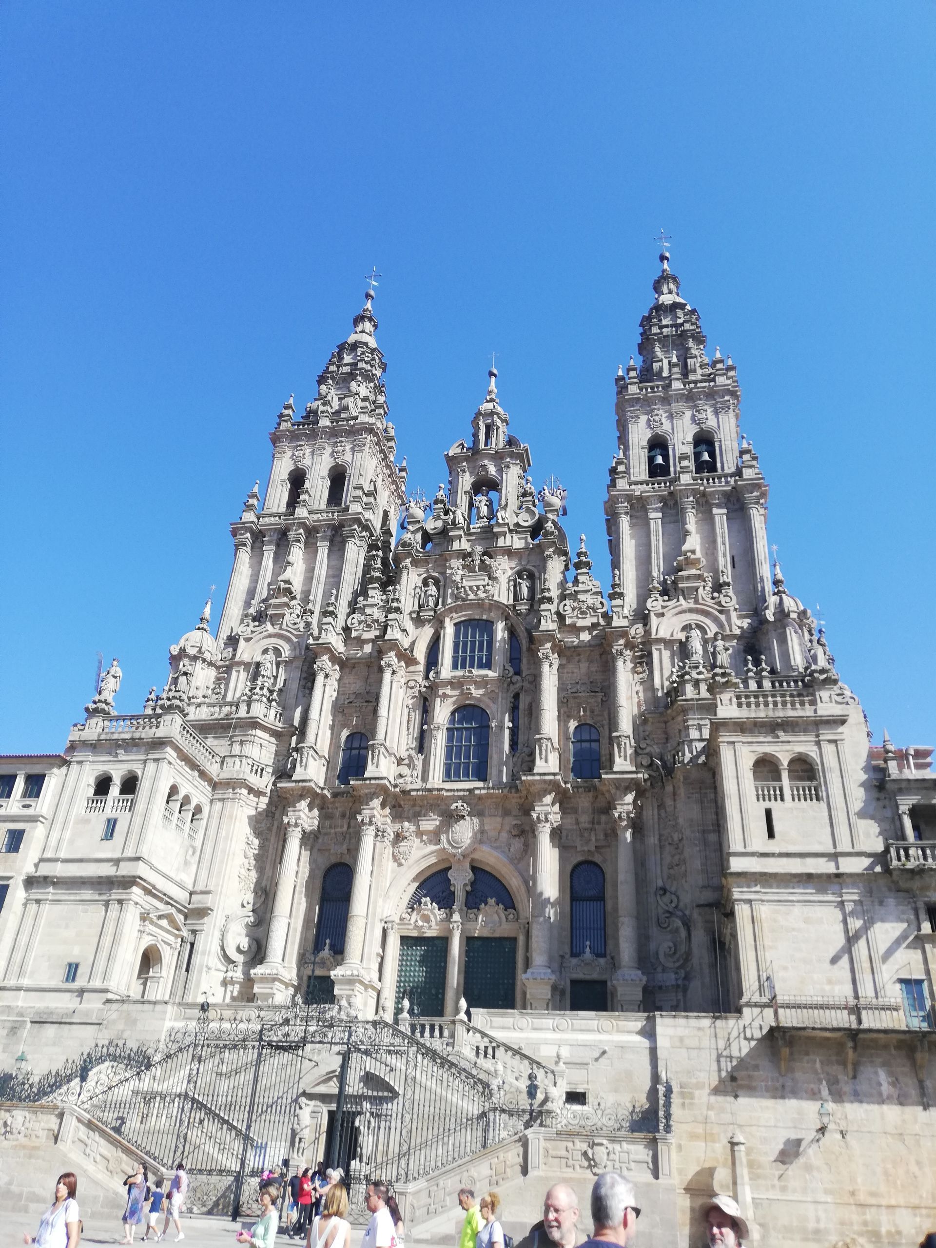 Die Kathedrale von Santiago de Compostela