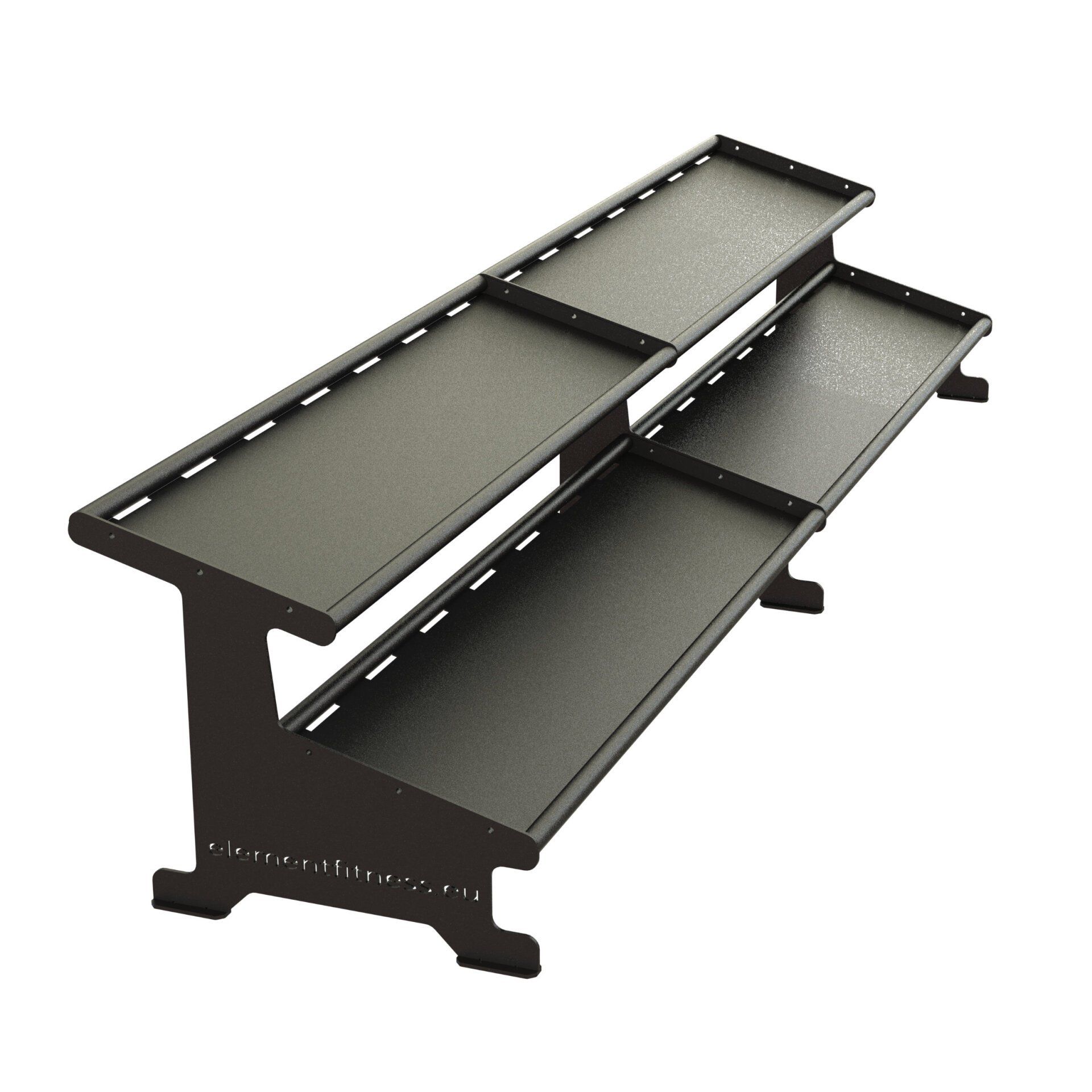 OPTELE-20049122 OptiFit Element Outdoor Double 2 Tier Dumbbell Rack OPTELE-20049122 OptiFit Element Outdoor Double 2 Tier Dumbbell Rack